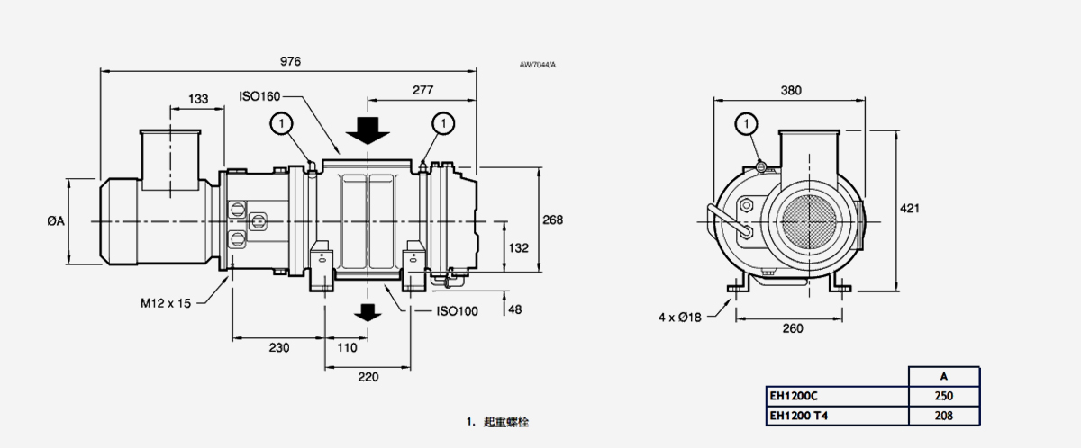 EH1200機(jī)械增壓泵優(yōu)勢